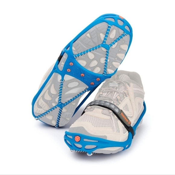 YakTrax Unisex Active Ice Cleats Blue Size  Medium - Picture 4 of 14